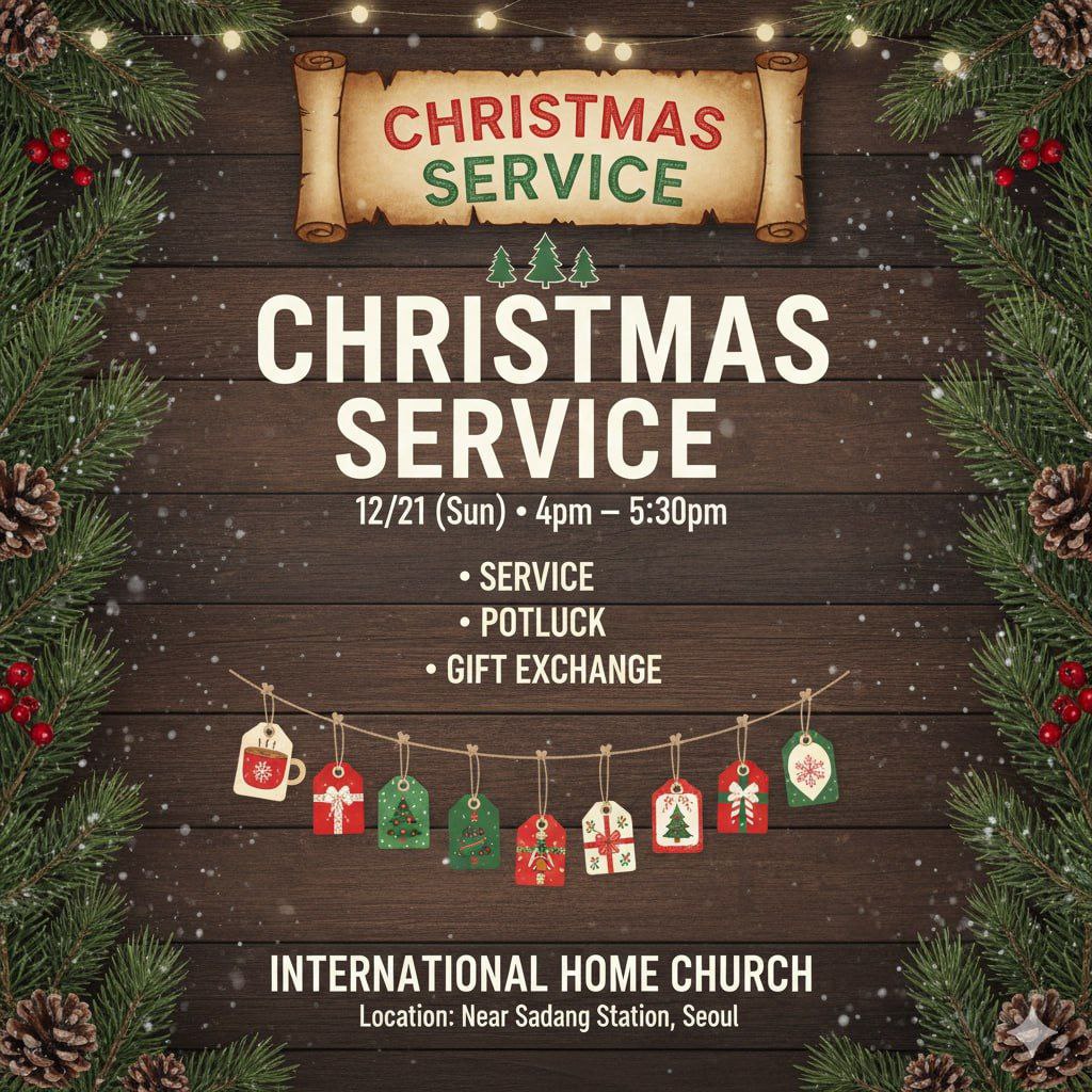 Christmas Service at IHC